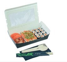 Sushi-Boxen aus Hartpapier
