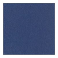 1000 Servietten, 3-lagig 1/4-Falz 24 cm x 24 cm dunkelblau
