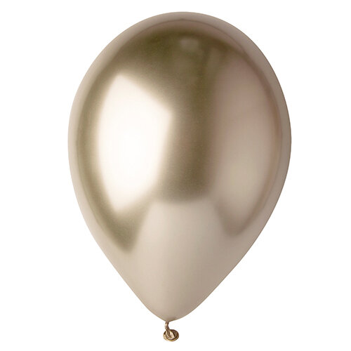 40 Luftballons Ø 33 cm "Shiny Prosecco" large