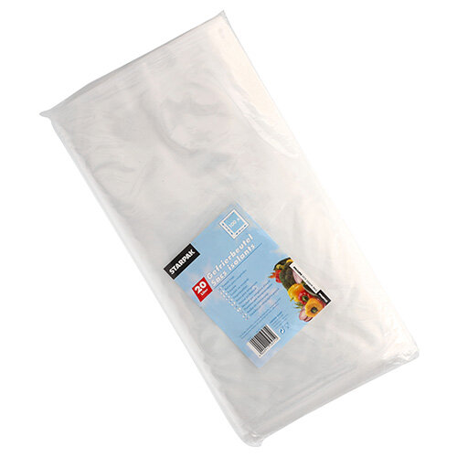 1000 Gefrierbeutel, LDPE 20 l 60 cm x 40 cm transparent