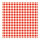 360 Servietten, 3-lagig 1/4-Falz 33 cm x 33 cm rot "Vichy Karo"
