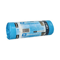 90 Müllsäcke, LDPE 120 l 110 cm x 70 cm blau
