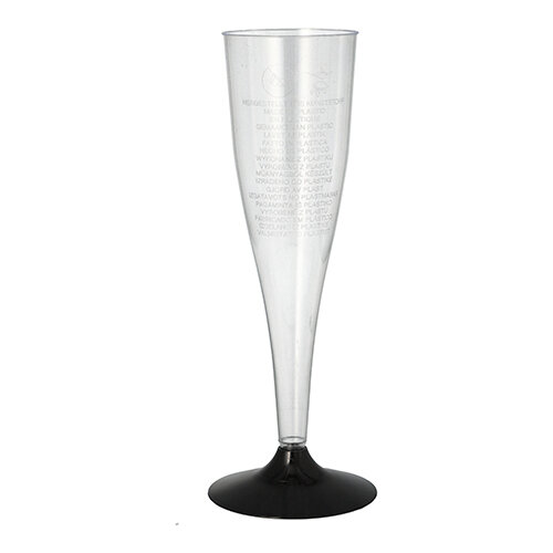84 Stiel-Gläser für Sekt, PS 0,1 l Ø 5 cm · 17,5 cm glasklar