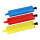 10x Pumpe für Luftballons 26 cm x 6 cm farbig sortiert