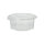 300 Verpackungsbecher mit Klappdeckeln, PP 8-eckig 750 ml 6,1 cm x 13 cm x 13 cm transparent