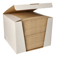 100 Servietten "ROYAL Collection" 1/4-Falz 40 cm x 40 cm sand