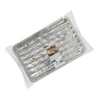 50 Grillschalen, Alu eckig 2,5 cm x 23 cm x 34 cm