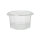 300 Verpackungsbecher mit Klappdeckeln, PP 8-eckig 1 l 8,3 cm x 13 cm x 13 cm transparent