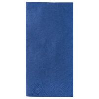 1000 Servietten, 3-lagig 1/8-Falz 40 cm x 40 cm dunkelblau