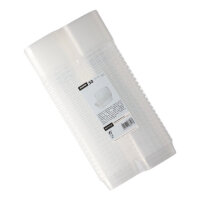 550 Feinkostbecher, PP eckig 200 ml 3,5 cm x 8,6 cm x 10,9 cm transparent mit Originalitätsverschluss