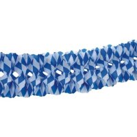 Girlande, Papier Ø 16cm 4 m "Bayrisch...