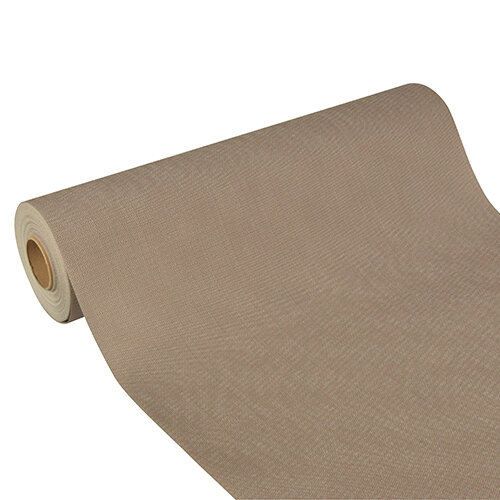 4x Tischläufer, stoffähnlich, Vlies "soft selection plus" 24 m x 40 cm grau