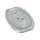 100 Servierplatten, Alu oval 35 cm x 24,5 cm