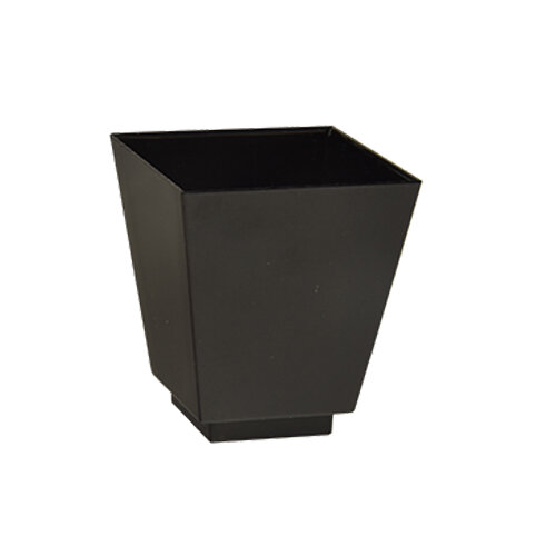 800 Fingerfood - Schalen, PS eckig 50 ml 5 cm x 4,5 cm x 4,5 cm schwarz