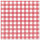250 Servietten "ROYAL Collection" 1/4-Falz 40 cm x 40 cm rot "Vichy Karo"
