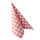 250 Servietten "ROYAL Collection" 1/4-Falz 40 cm x 40 cm rot "Vichy Karo"