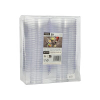 600 Fingerfood - Schalen, PS rund 65 ml Ø 7,2 cm · 3 cm glasklar