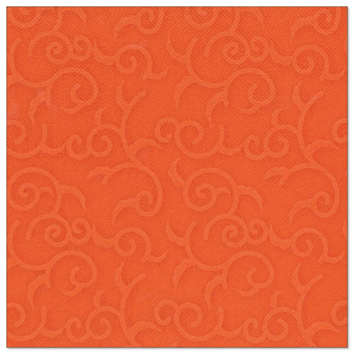 250 Servietten "ROYAL Collection" 1/4-Falz 40 cm x 40 cm nektarine "Casali"