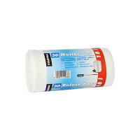 540 Müllbeutel, LDPE 18 l 52 cm x 46 cm weiss