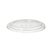 300 Deckel für Salatschalen, PLA rund Ø 18,4 cm · 2 cm klar