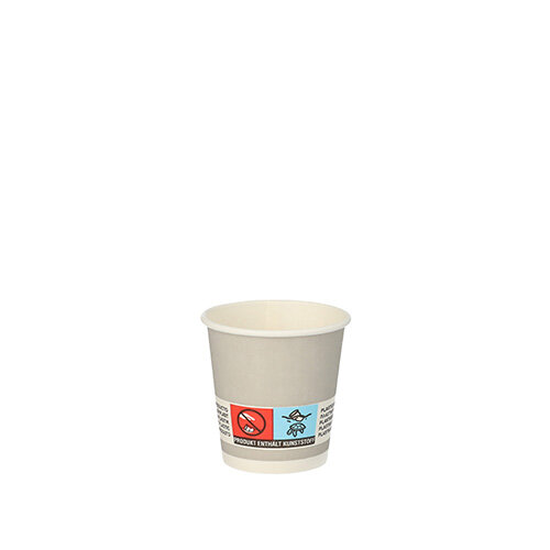400 Trinkbecher, Pappe 5 cl Ø 5 cm · 5 cm silber "Shot"
