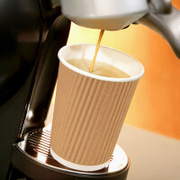 500 Trinkbecher, Pappe 0,1 l Ø 6 cm · 6 cm Ripple Wall