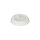 1000 Dom-Deckel, PS "To Go" rund Ø 8 cm · 2 cm weiss