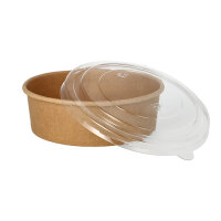 300 Salatschalen, Pappe rund 500 ml Ø 15 cm...