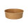 300 Salatschalen, Pappe rund 500 ml Ø 15 cm · 4,6 cm braun