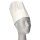 100 "WORK-INN/-PS" Kochmützen, Krepp 23 cm x 27,7 cm weiss "Provence" Größenverstellbar