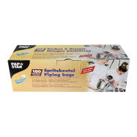 1000 Spritzbeutel 2,6 l 53 cm x 28 cm transparent griffig