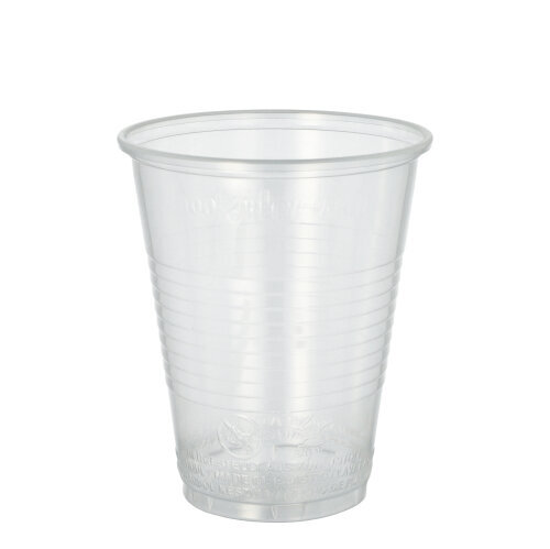 1600 Trinkbecher, PP 0,3 l Ø 9,5 cm · 11,1 cm transparent mit Schaumrand