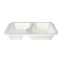 600 Siegelschalen B 613, XPS 2-geteilt 1000 ml 4,2 cm x...
