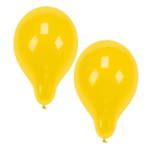 500 Luftballons Ø 25 cm gelb
