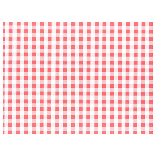 1000 Tischsets, Papier 30 cm x 40 cm rot "Vichy Karo"