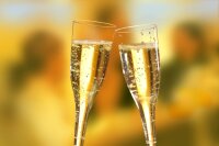 100 Stiel-Gläser für Sekt, PS 0,1 l Ø 4,8 cm · 19,9 cm glasklar einteilig