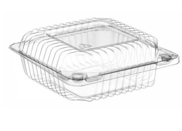 Sushi Box - Sushi Klappschale SL10N/ck114 Salatschalen, 13x13,  VE 800St.