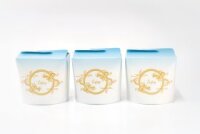 500 Foodbox "Dragon" blau 24oZ. Nudelbox - Asia To Go Box aus Pappe