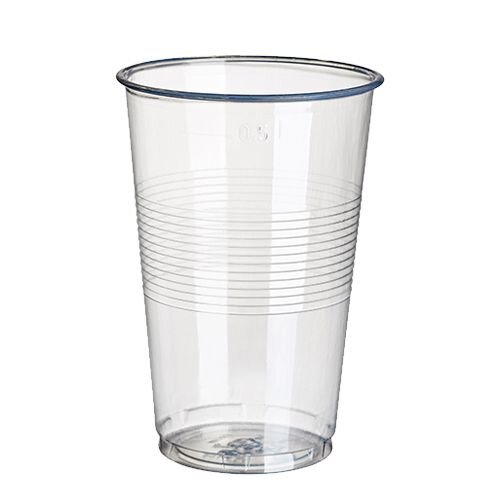 500 Trinkbecher, 0,2 l Ø 7,03cm · 9,9cm PP transparent