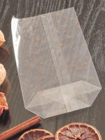 100 Bodenbeutel Sterne Gold 180 x 300 mm PP Beutel...