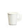 160 Henkelbecher Kaffeebecher weiß, Pappe beschichtet, 180 ml