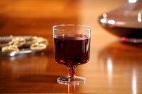 200 Stiel-Gläser für Rotwein, PS 0.2 Liter, glasklar einteilig