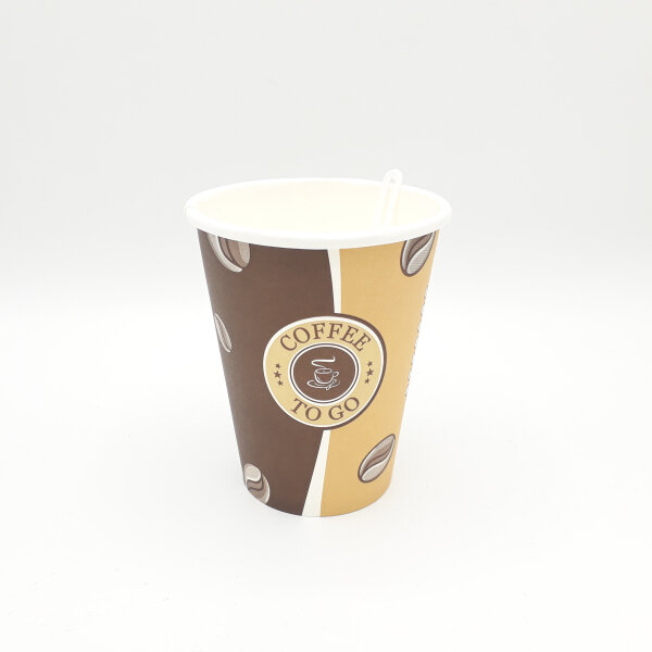 300ml Kaffeebecher Coffee to go Becher 0,3l Hartpapierbecher Pappbecher Tea Cup 
