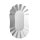 250 Schalen, Pappe oval 10,5cm x 17,5cm x 3cm weiss KU0B